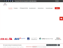 Tablet Screenshot of hr4you.de