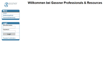 Tablet Screenshot of gassner.hr4you.org